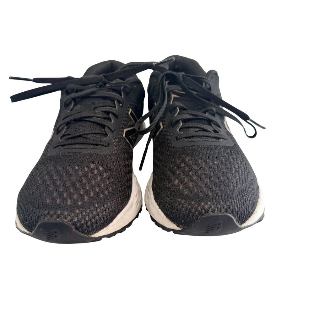 New Balance Fresh Foam Black/White Running Shoes Size 8W Arishi Breathable Mesh - Picture 6 of 13